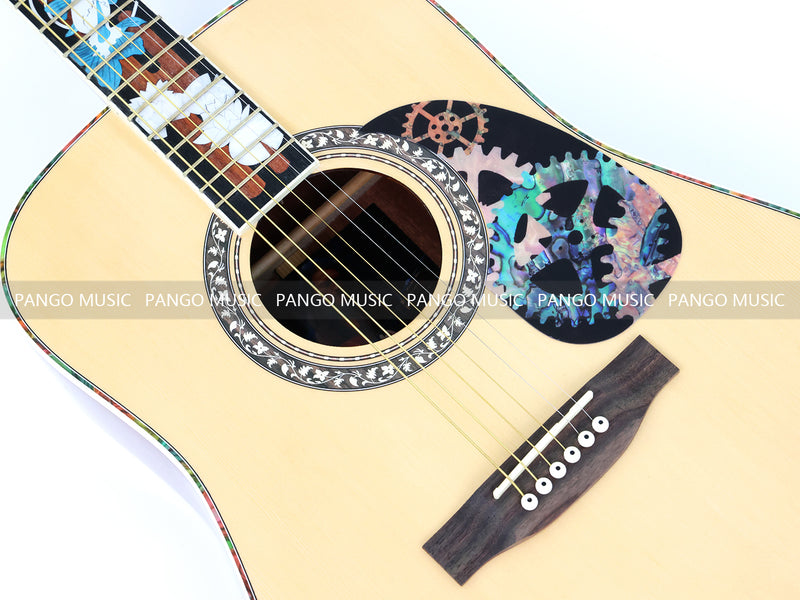 41-inch Dreadnought Non-Cutaway Solid Spruce Top Acoustic Guitar (MXY-368, Limited Edition)