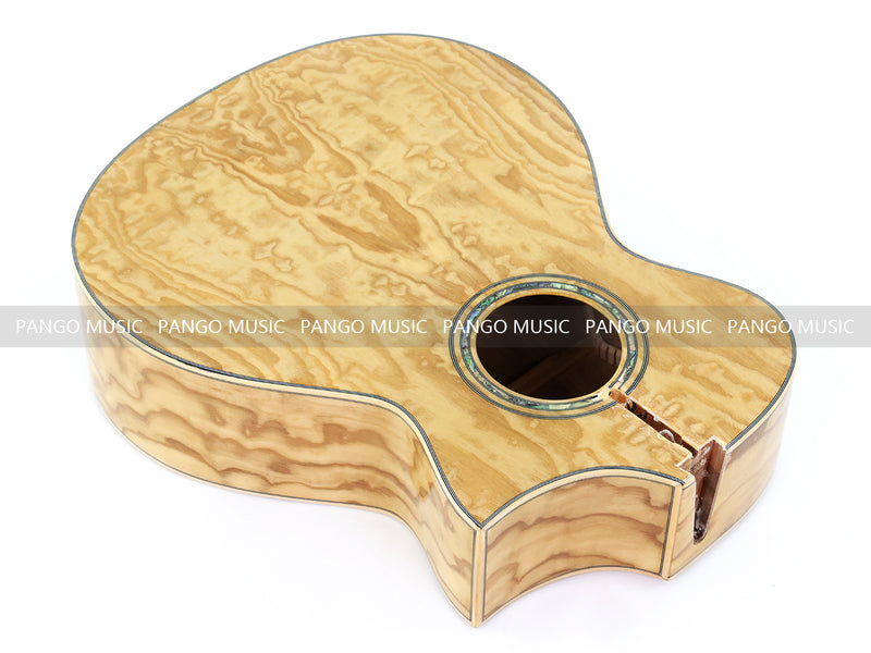 41-inch Solid Spruce Top Gloss Finish DIY Acoustic Guitar (PHT-001)