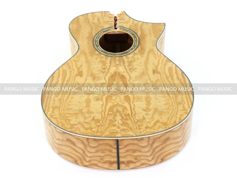 41-inch Solid Spruce Top Gloss Finish DIY Acoustic Guitar (PHT-001)