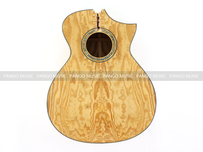 41-inch Solid Spruce Top Gloss Finish DIY Acoustic Guitar (PHT-001)