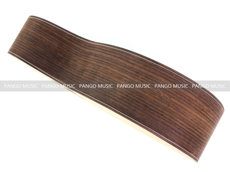 41 Inch All Solid Wood DIY Acoustic Guitar Kit with Solid Rosewood Back & Sides (11110, Limited Edition)