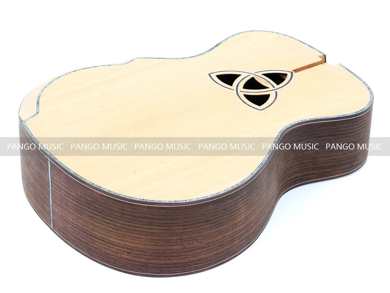 41 Inch All Solid Wood DIY Acoustic Guitar Kit with Solid Rosewood Back & Sides (11110, Limited Edition)