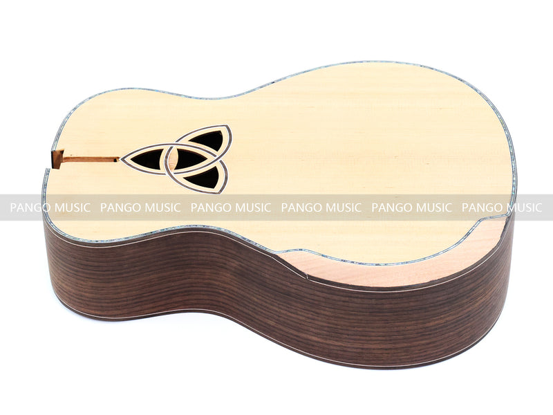 41 Inch All Solid Wood DIY Acoustic Guitar Kit with Solid Rosewood Back & Sides (11110, Limited Edition)