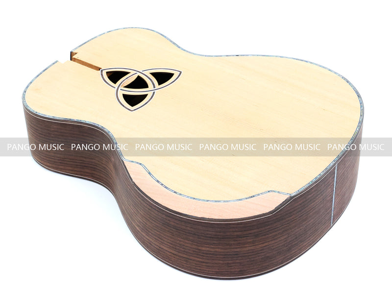 41 Inch All Solid Wood DIY Acoustic Guitar Kit with Solid Rosewood Back & Sides (11110, Limited Edition)