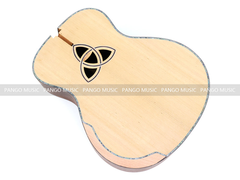 41 Inch All Solid Wood DIY Acoustic Guitar Kit with Solid Rosewood Back & Sides (11110, Limited Edition)