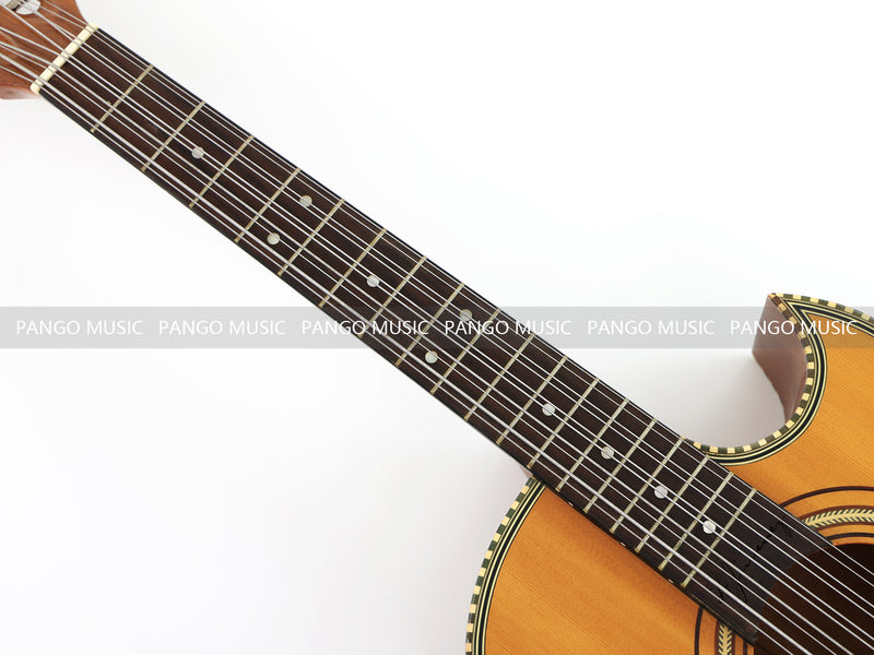 41 Inch 10 Strings Solid Spruce Top Classical Guitar with EQ (PCL-400, Limited Edition)