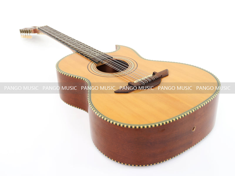 41 Inch 10 Strings Solid Spruce Top Classical Guitar with EQ (PCL-400, Limited Edition)