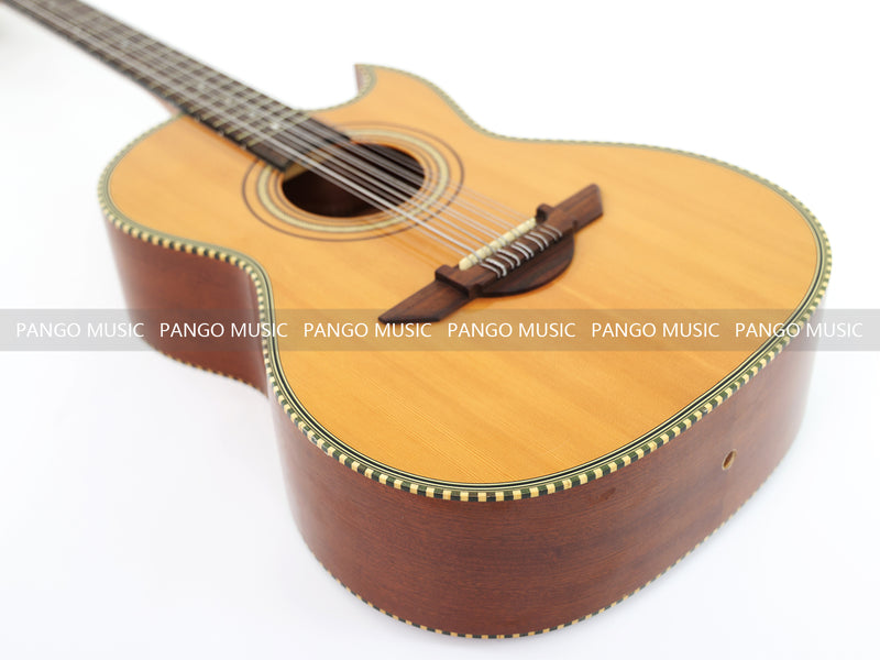 41 Inch 10 Strings Solid Spruce Top Classical Guitar with EQ (PCL-400, Limited Edition)