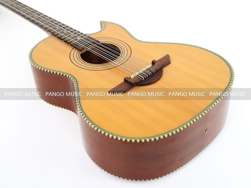 41 Inch 10 Strings Solid Spruce Top Classical Guitar with EQ (PCL-400, Limited Edition)