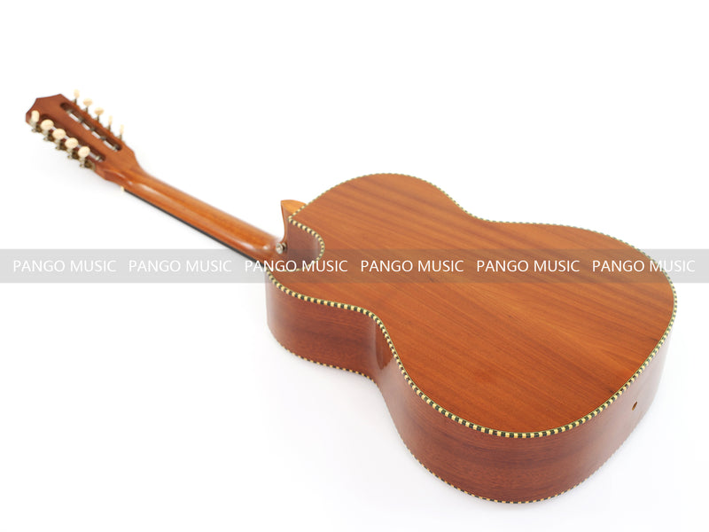 41 Inch 10 Strings Solid Spruce Top Classical Guitar with EQ (PCL-400, Limited Edition)