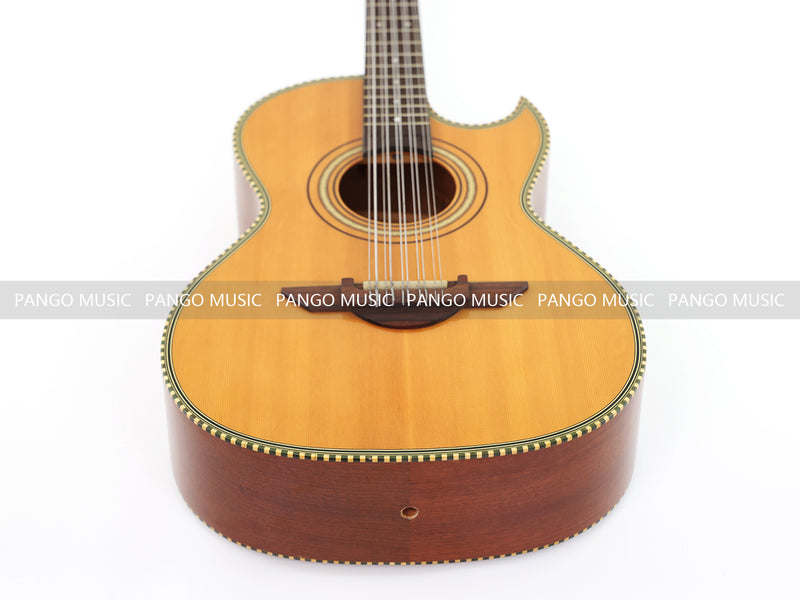 41 Inch 10 Strings Solid Spruce Top Classical Guitar with EQ (PCL-400, Limited Edition)