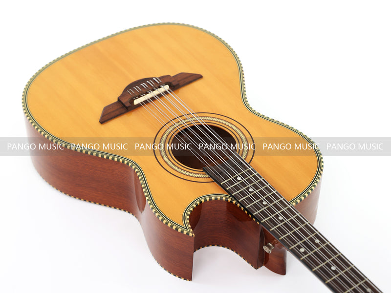 41 Inch 10 Strings Solid Spruce Top Classical Guitar with EQ (PCL-400, Limited Edition)