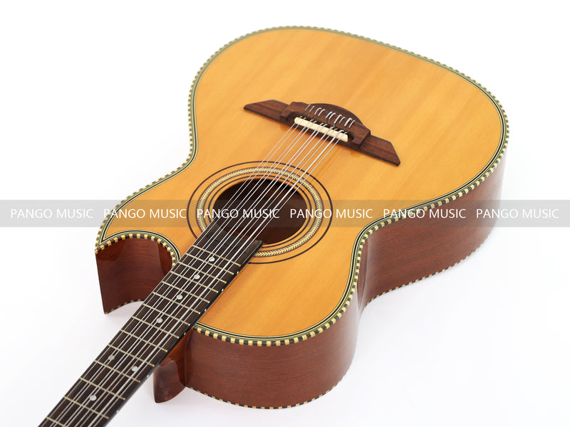 41 Inch 10 Strings Solid Spruce Top Classical Guitar with EQ (PCL-400, Limited Edition)