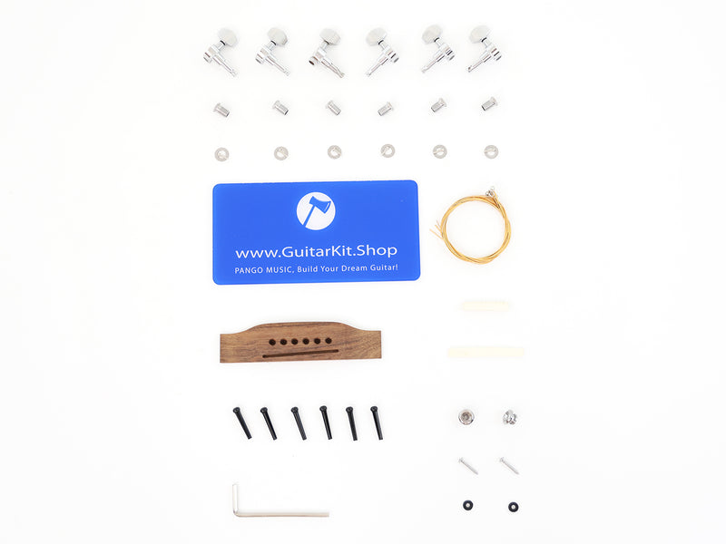 41-inch Solid Spruce Top DIY Acoustic Guitar Kit (PFA-953X, Limited Edition)
