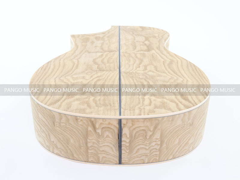 41 Inch Solid Spruce Top DIY Acoustic Guitar Kit with Ash Veneer (PFA-988F, Fast Shipping, Tariff-free)