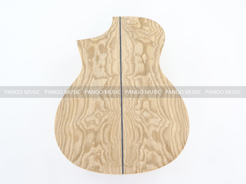 41 Inch Solid Spruce Top DIY Acoustic Guitar Kit with Ash Veneer (PFA-988F, Fast Shipping, Tariff-free)