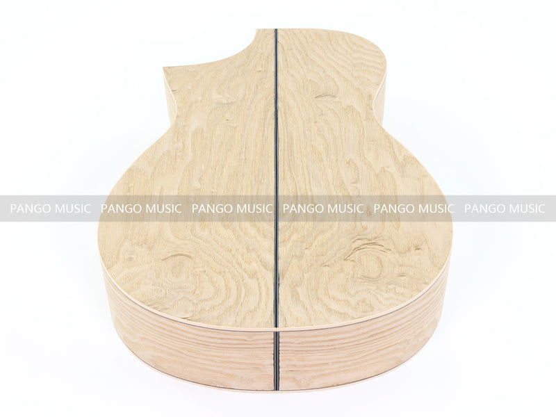 Pre-Sale 41 Inch Solid Spruce Top DIY Acoustic Guitar Kit with Ash Veneer (PFA-988X)