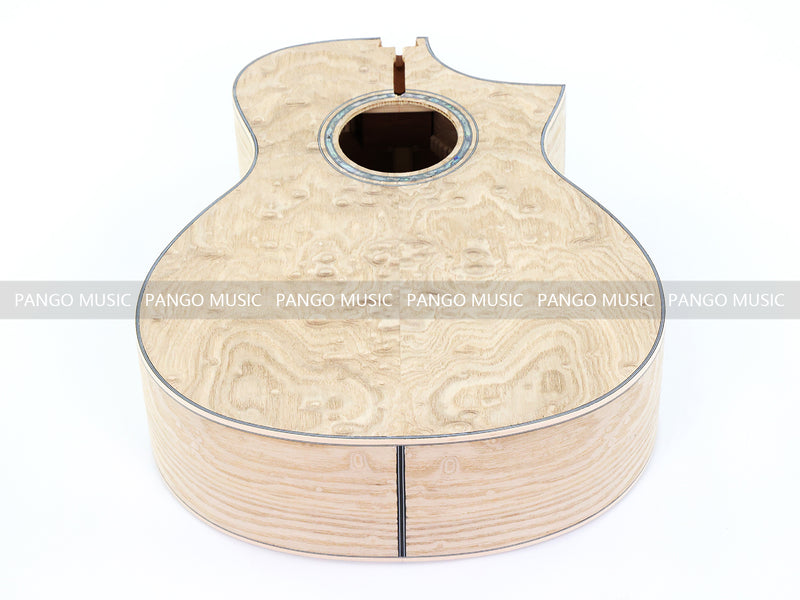 Pre-Sale 41 Inch Solid Spruce Top DIY Acoustic Guitar Kit with Ash Veneer (PFA-988X)