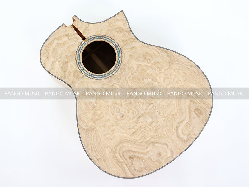 Pre-Sale 41 Inch Solid Spruce Top DIY Acoustic Guitar Kit with Ash Veneer (PFA-988X)