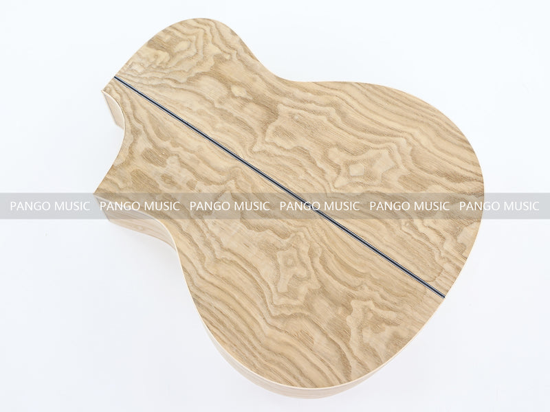 41 Inch Solid Spruce Top DIY Acoustic Guitar Kit with Ash Veneer (PFA-988F, Fast Shipping, Tariff-free)