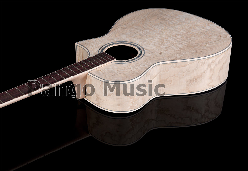 Pre-sale 41 Inch Solid Spruce Top DIY Acoustic Guitar Kit with Ash Veneer (PFA-988)