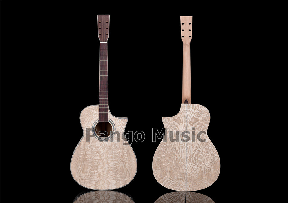 Pre-sale 41 Inch Solid Spruce Top DIY Acoustic Guitar Kit with Ash Veneer (PFA-988)