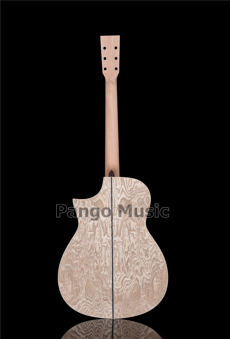 Pre-sale 41 Inch Solid Spruce Top DIY Acoustic Guitar Kit with Ash Veneer (PFA-988)