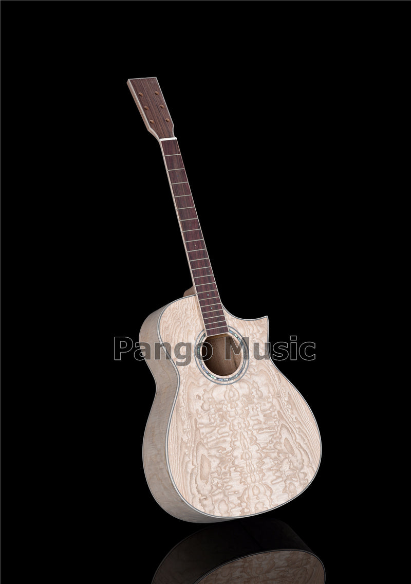 Pre-sale 41 Inch Solid Spruce Top DIY Acoustic Guitar Kit with Ash Veneer (PFA-988)