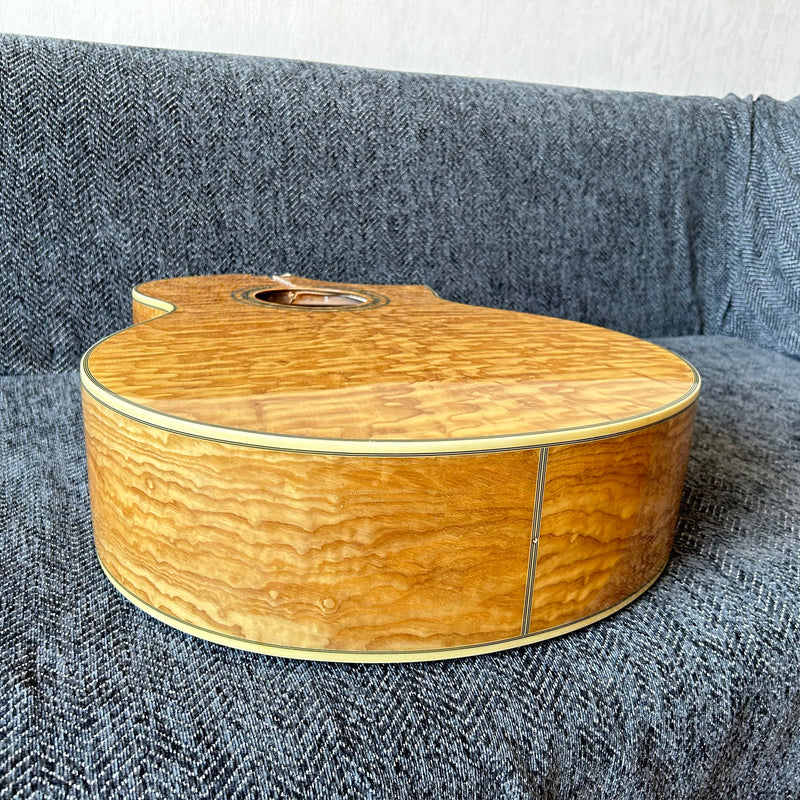 41-inch Solid Spruce Top LEGO Style DIY Acoustic Guitar with Painting (PHT-001)