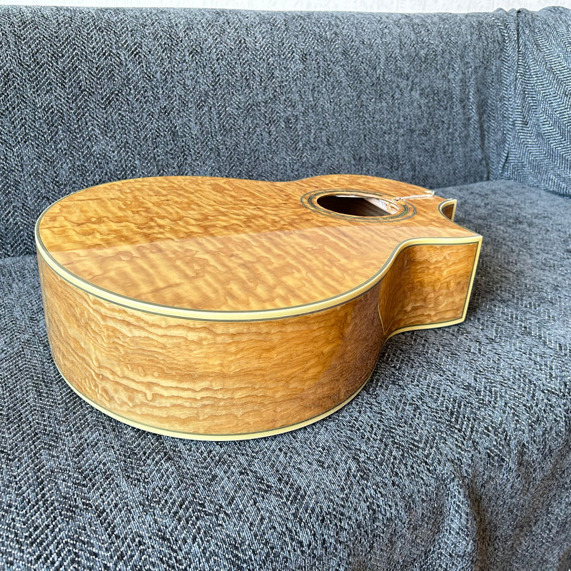 41-inch Solid Spruce Top LEGO Style DIY Acoustic Guitar with Painting (PHT-001)