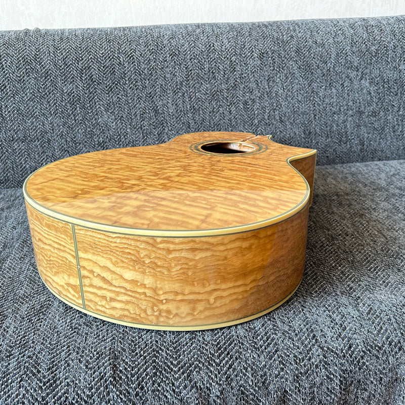 41-inch Solid Spruce Top LEGO Style DIY Acoustic Guitar with Painting (PHT-001)