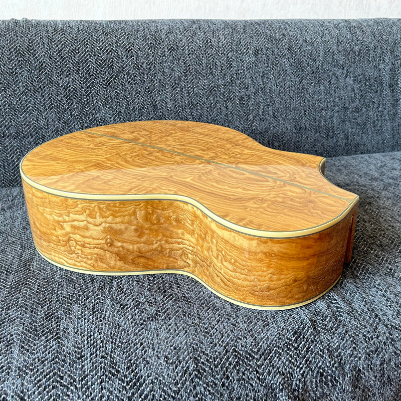 41-inch Solid Spruce Top LEGO Style DIY Acoustic Guitar with Painting (PHT-001)