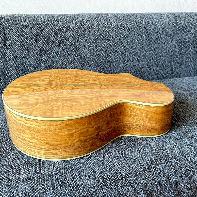 41-inch Solid Spruce Top LEGO Style DIY Acoustic Guitar with Painting (PHT-001)