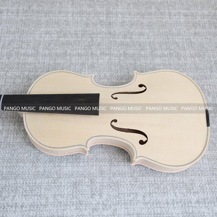 4/4 Solid Spruce Top/ Italy Solid Flamed Maple Back & Sides DIY Violin Kit (PVL-907)