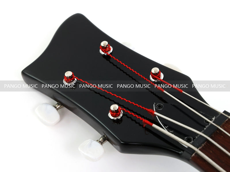4 String 30" Short Scale Semi Hollow Sunburst Electric Bass Guitar(PHF-129)