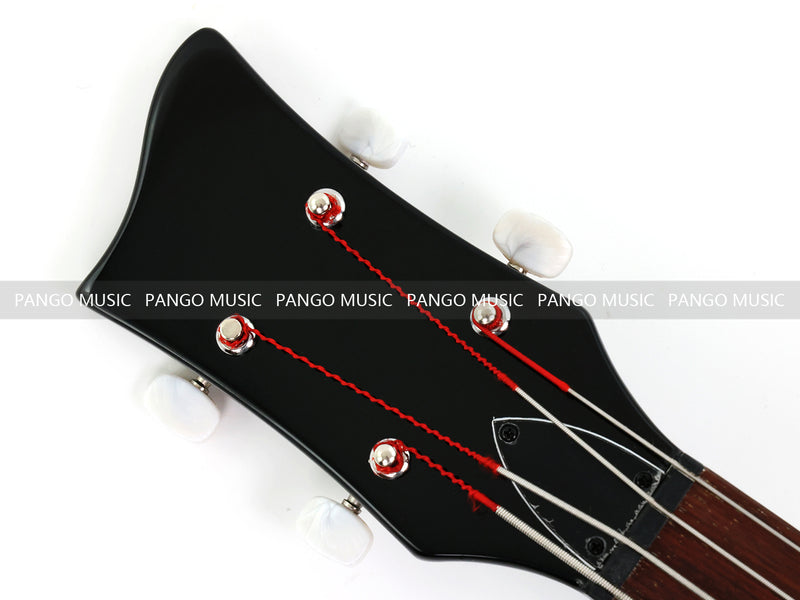 4 String 30" Short Scale Semi Hollow Sunburst Electric Bass Guitar(PHF-129)