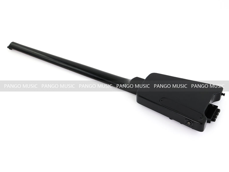 4 String Headless All Black Electric Bass Guitar (GKS-079)