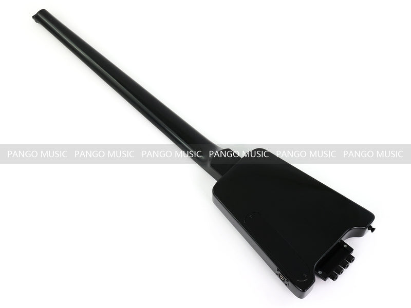 4 String Headless All Black Electric Bass Guitar (GKS-079)