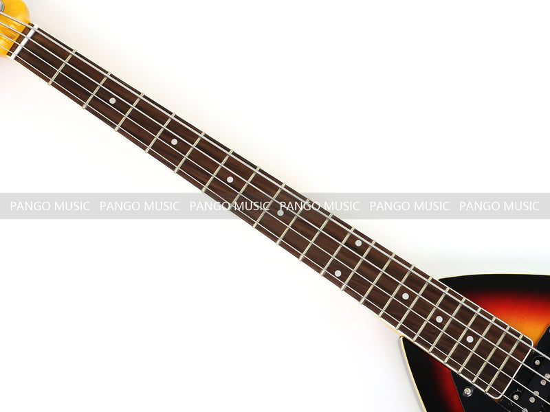 4 String Semi-Hollow Body Left-Handed Electric Guitar (C1824, B Stock)