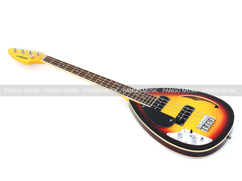 4 String Semi-Hollow Body Left-Handed Electric Guitar (C1824, B Stock)