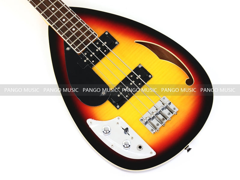 4 String Semi-Hollow Body Left-Handed Electric Guitar (C1824, B Stock)