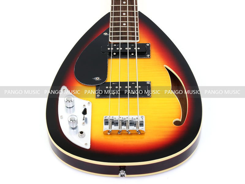4 String Semi-Hollow Body Left-Handed Electric Guitar (C1824, B Stock)
