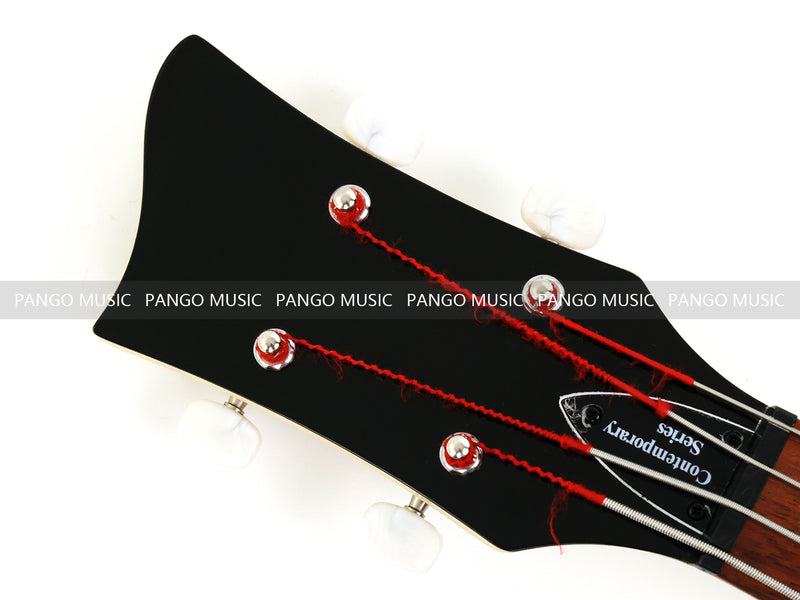 4 String Short Scale Mini Violin Sunburst Electric Bass Guitar(PHF-119)