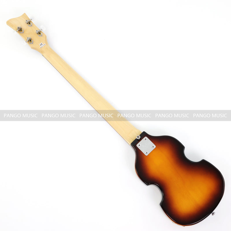 4 String Short Scale Mini Violin Sunburst Electric Bass Guitar(PHF-119)