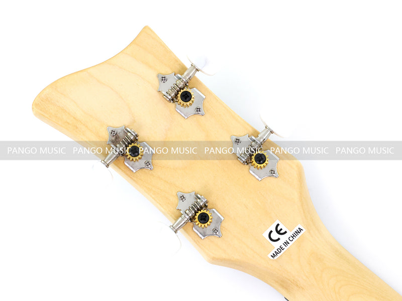 4 String Short Scale Mini Violin Sunburst Electric Bass Guitar(PHF-119)