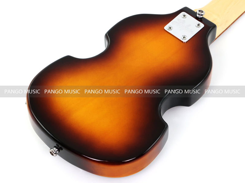 4 String Short Scale Mini Violin Sunburst Electric Bass Guitar(PHF-119)