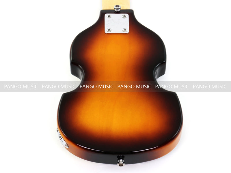 4 String Short Scale Mini Violin Sunburst Electric Bass Guitar(PHF-119)