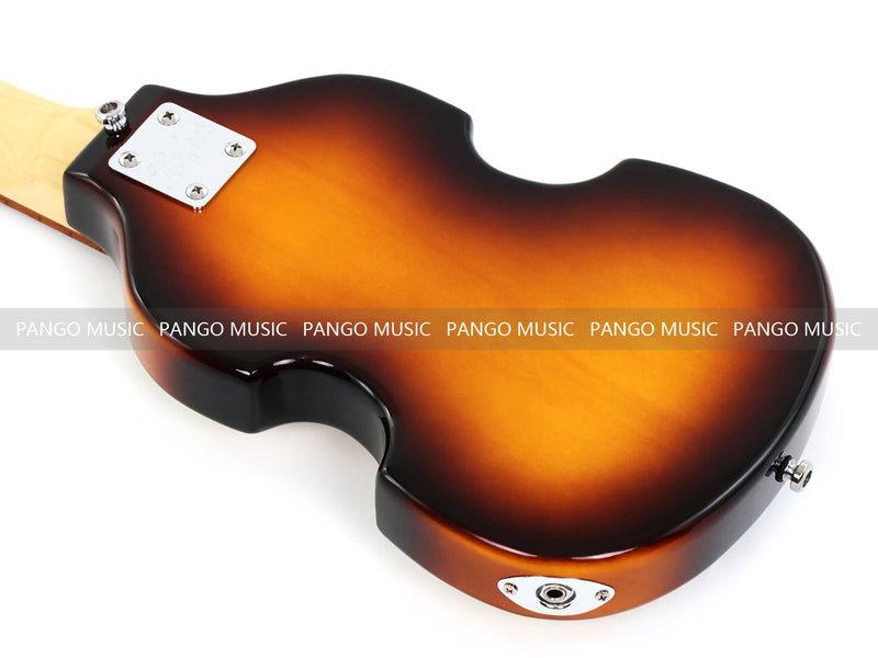 4 String Short Scale Mini Violin Sunburst Electric Bass Guitar(PHF-119)