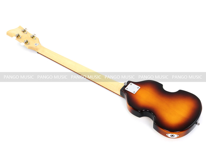 4 String Short Scale Mini Violin Sunburst Electric Bass Guitar(PHF-119)