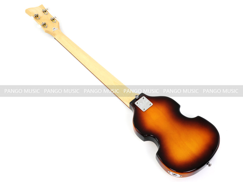 4 String Short Scale Mini Violin Sunburst Electric Bass Guitar(PHF-119)